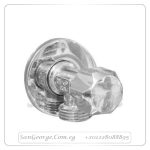 محبس زاوية كروم Gr- 22025000 جروهي Grohe