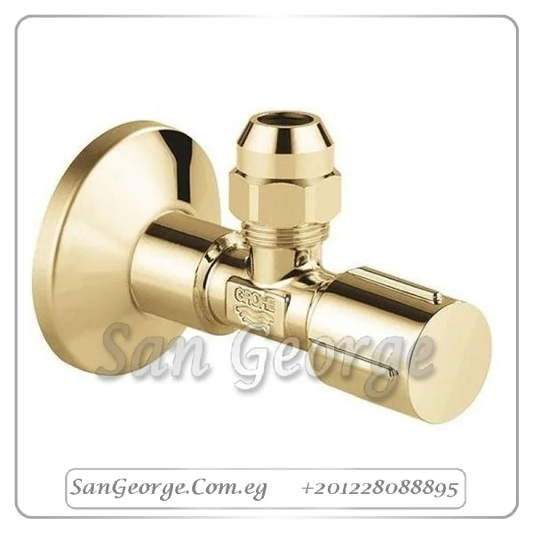 محبس زاوية ذهبي Gr- 22037GL0 جروهي Grohe