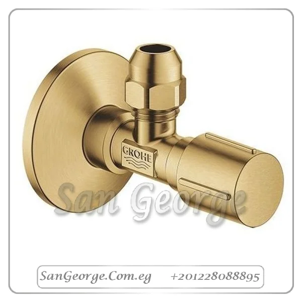 محبس زاوية ذهبي مط Gr- 22037GN0 جروهي Grohe