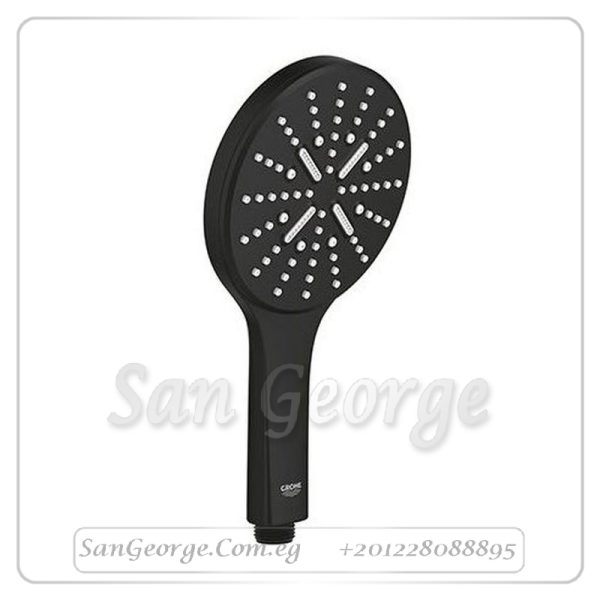 سمارت اكتيف سماعه دش 13 سم 3 سرعة اسود مط Gr- 22127KF0 جروهي Grohe