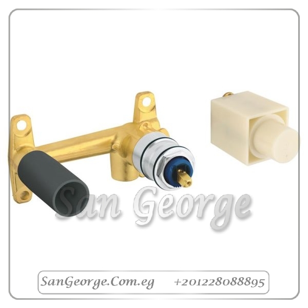 جسم خلاط حوض ۲ فتحة دفن نحاسي Gr- 23200000 جروهي Grohe