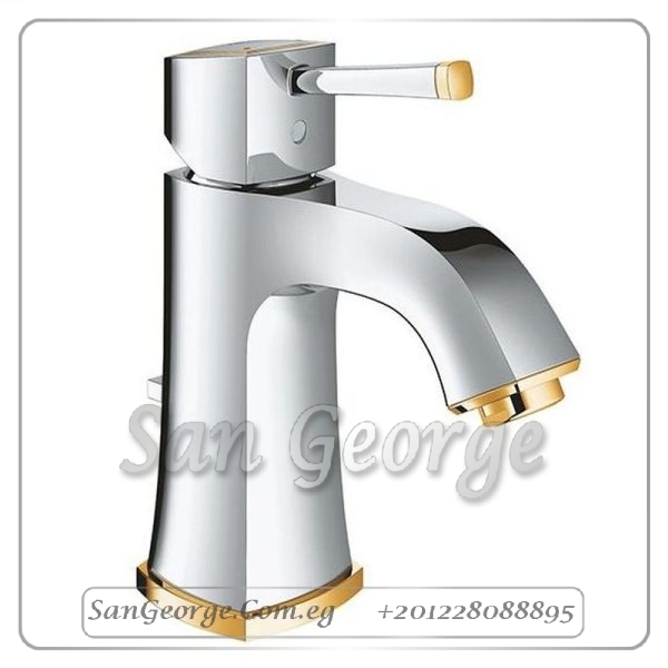 جرانديرا خلاط حوض بطابق كروم x ذهبي Gr- 23303IG0 جروهي Grohe