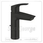 يورو سمارت خلاط حوض مرتفع بالطابق اسود مط Gr- 233222433 جروهي Grohe