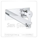 لينر خلاط حوض تثبيت حائطي كروم Gr- 23444001 جروهي Grohe