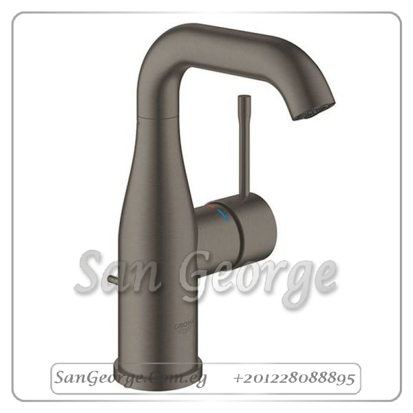 نيو ايسانس خلاط حوض خلاط مقبض جانبي بطابق هارد جرافيتي مط Gr- 23462AL1 جروهي Grohe
