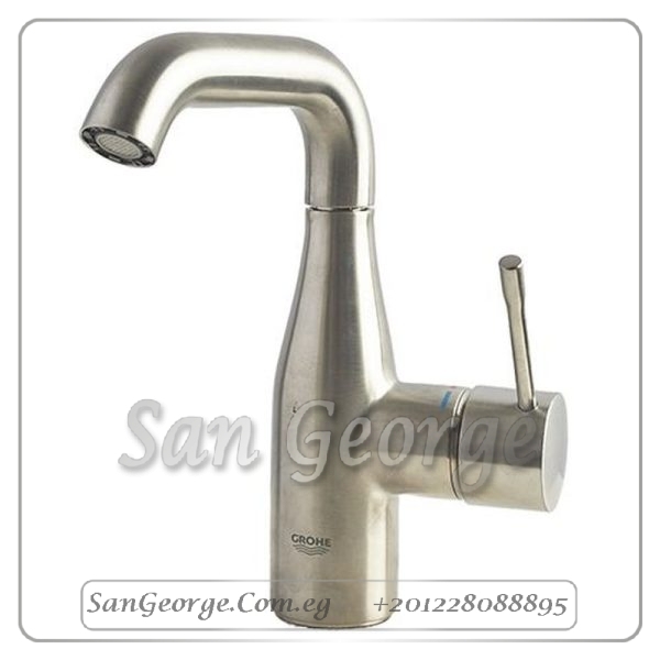 نيو ايسانس خلاط حوض مقبض جانبي بطابق سوبر ستيل Gr- 23462DC1 جروهي Grohe