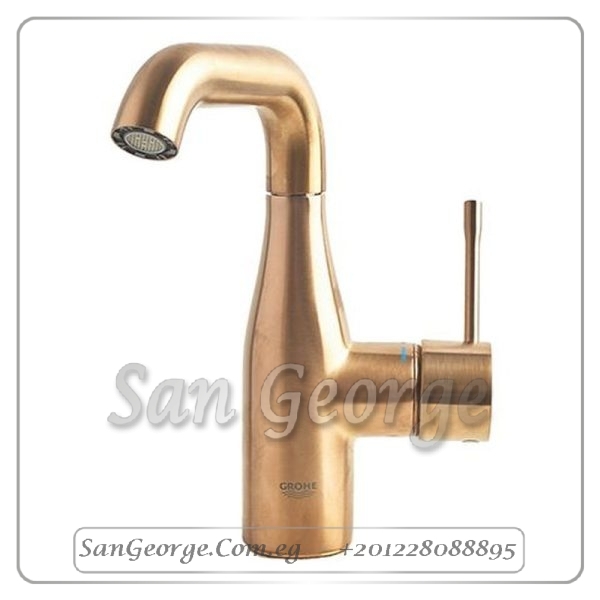 نيو ايسانس خلاط حوض مقبض جانبي بطابق روز جولد مط Gr- 23462DL1 جروهي Grohe