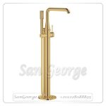 ايسانس خلاط بانيو ارضي ذهبي لامع Gr- 23491GL1 جروهي Grohe