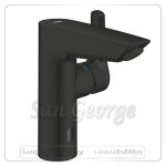 يورو سمارت خلاط حوض بالاشعة ومقبض (بطارية) اسود مط Gr- 239752433 جروهي Grohe