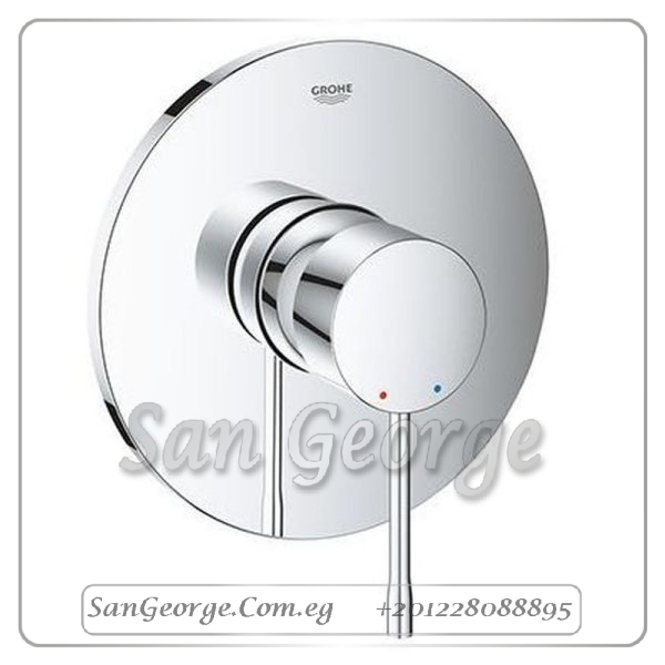 ايسانس وش خلاط بانيو دفن بدون جسم كروم Gr- 24057001 جروهي Grohe