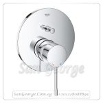 ايسانس وش خلاط بانيو دفن بدون جسم كروم Gr- 24058001 جروهي Grohe