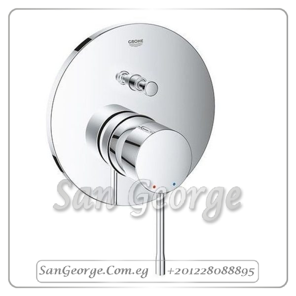 ايسانس وش خلاط بانيو دفن بدون جسم كروم Gr- 24058001 جروهي Grohe