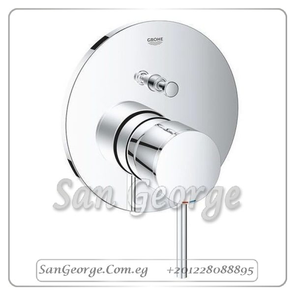 اتريو وش خلاط بانيو دفن بدون جسم كروم Gr- 24066003 جروهي Grohe