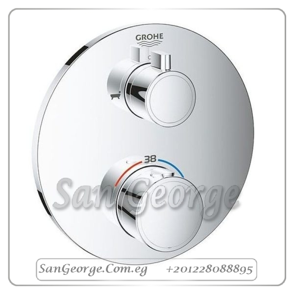 جروثيرم وش خلاط بانيو دفن بدون جسم كروم Gr- 24077000 جروهي Grohe