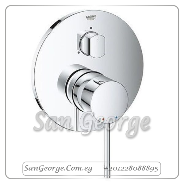 ايسانس وش خلاط بانيو دفن بدون جسم دفن كروم Gr- 24092001 جروهي Grohe