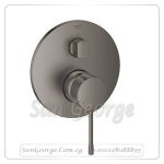 ايسانس خلاط بانيو دفن 3 فتحه هارد جرافيتي مط Gr- 24092AL1 جروهي Grohe