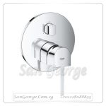 بلاس وش خلاط بانيو دفن بدون جسم بالمحول كروم Gr- 24093003 جروهي Grohe