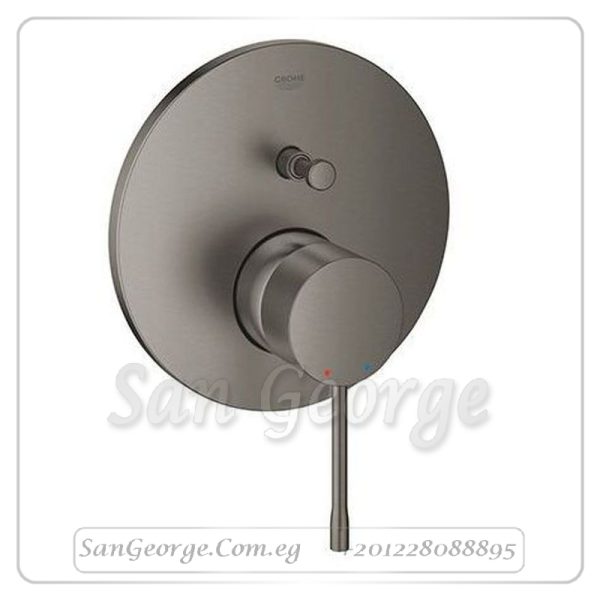 ايسانس وش خلاط دفن 2نظام بالمحول هارد جرافيتي Gr- 24167AL1 جروهي Grohe