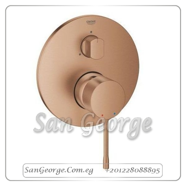 ايسانس خلاط بانيو دفن بالمحول 3 حركة روز جولد مط Gr- 24169DL1 جروهي Grohe