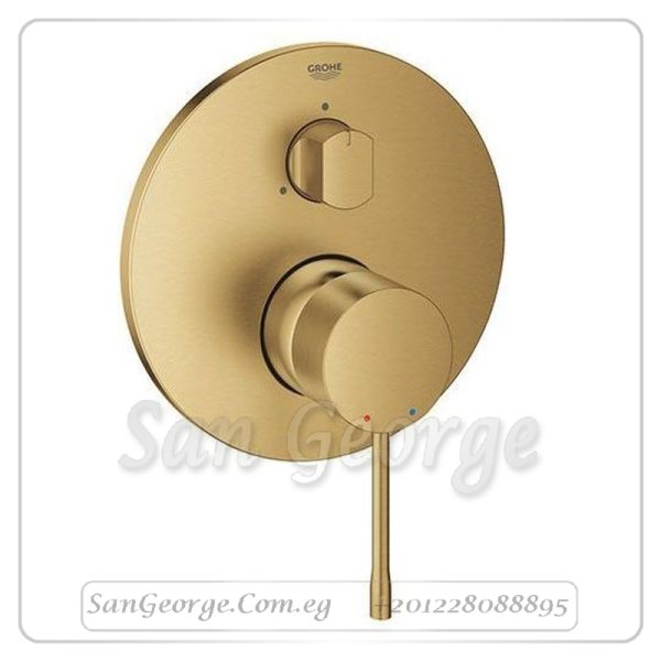 ايسانس خلاط بانيو دفن 3 فتحه ذهبي Gr- 24169GN1 جروهي Grohe