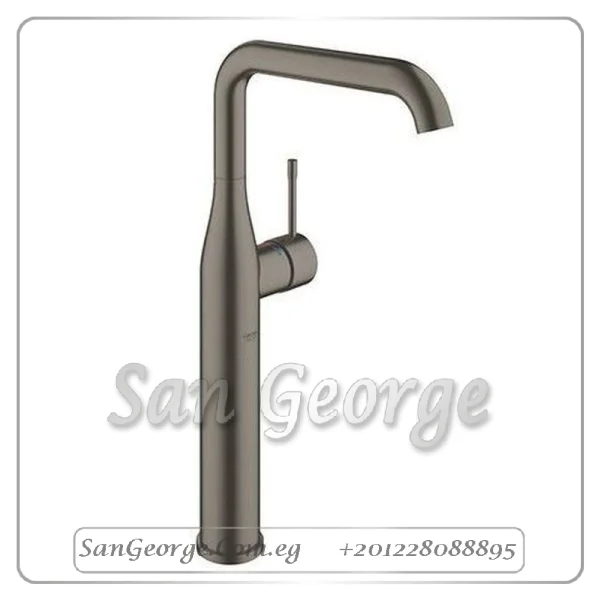 نيو ايسانس خلاط حوض 1 فتحه مقبض من الجانب هارد جرافيتي Gr- 24170AL1 جروهي Grohe