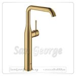 نيو ايسانس خلاط حوض عالى 1 فتحه مقبض من الجانب ذهبي لامع Gr- 24170GL1 جروهي Grohe
