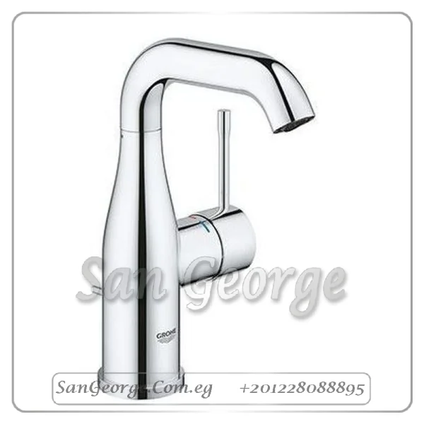 نيو ايسانس خلاط حوض 1 فتحه مقبض من الجانب بالطابق كروم لامع Gr- 24173001 جروهي Grohe