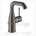 ايسانس خلاط حوض مقبض من الجانب بالطابق اسود لامع Gr- 24173A01 جروهي Grohe