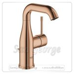 ايسانس خلاط حوض مقبض من الجانب بالطابق روز جولد مط Gr- 24173DA1 جروهي Grohe