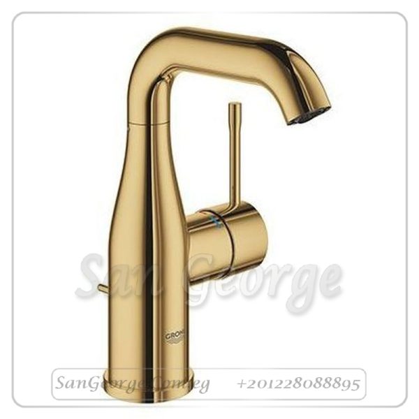 ايسانس خلاط حوض مقبض من الجانب ذهبي Gr- 24173GL1 جروهي Grohe