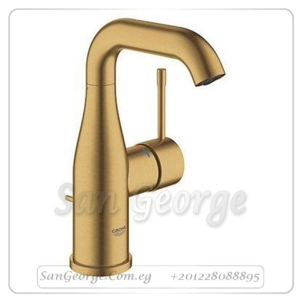 ايسانس خلاط حوض مقبض من الجانب بالطابق ذهبي مط Gr- 24173GN1 جروهي Grohe