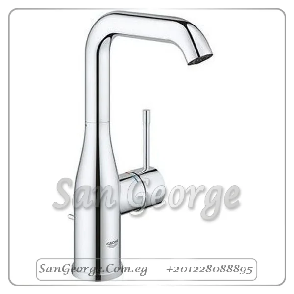 نيو ايسانس خلاط حوض 1 فتحه مرتفع مقبض من الجانب بالطابق كروم مط Gr- 24174001 جروهي Grohe