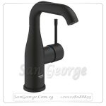 ايسانس خلاط حوض 1 فتحه مقبض من الجانب بدون الطابق اسود Gr- 24176KF1 جروهي Grohe