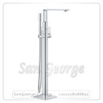 الور خلاط بانيو ارضي بسماعة كروم Gr- 25222001 جروهي Grohe