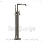 ايسانس خلاط بانيو اسينس بطقم السماعه 25248al1 اسود مط Gr- 25248AL1 جروهي Grohe