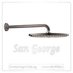 راين شاور طاسة دش بماسوره هارد جرافيتي Gr- 26066A00 جروهي Grohe