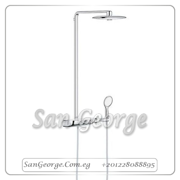 راين شاور سمارت كنترول طقم دش كامل كروم Gr- 26250000 جروهي Grohe