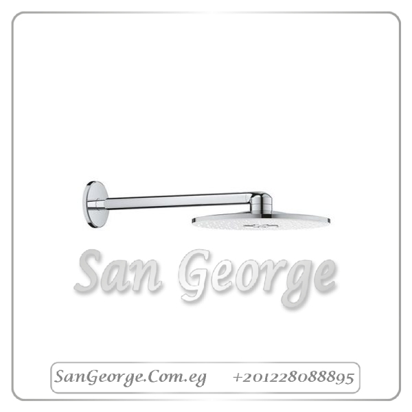 راين شاور طاسة شاور ۳۱ سم ابيض x كروم Gr- 26475LS0 جروهي Grohe