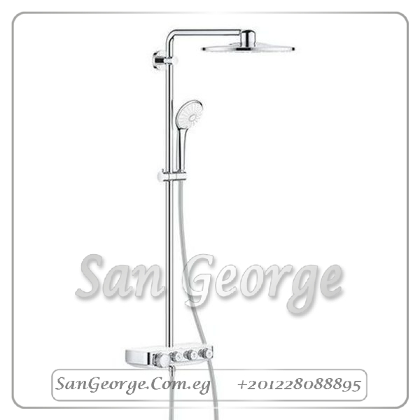 سمارت كنترول طقم دش كامل ×26507LSO ابيض x كروم Gr- 26507LS0 جروهي Grohe