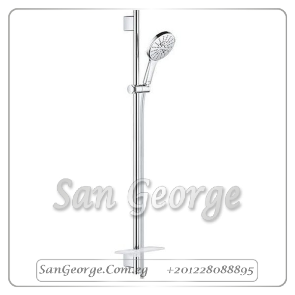 راين شاور مسطرة دش سمارت اكتيف ٣ نظام ٩٠ سم كروم Gr- 26548000 جروهي Grohe