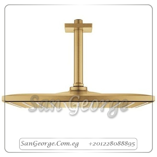 راين شاور طاسة شاور ۳۱ سم ذهبي Gr- 26566GNO جروهي Grohe