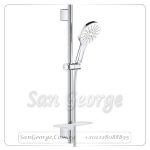 راين شاور مسطرة دش سمارت اكتيف ٣ نظام ٦٠ سم ابيض x كروم Gr- 26577LS0 جروهي Grohe