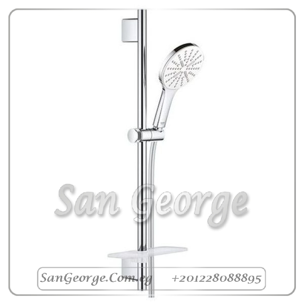راين شاور مسطرة دش سمارت اكتيف ٣ نظام ٦٠ سم ابيض x كروم Gr- 26577LS0 جروهي Grohe