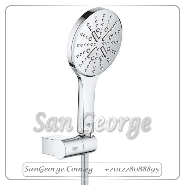 راين شاور طقم سماعة متحرك سمارت اكتيف كروم Gr- 26580000 جروهي Grohe