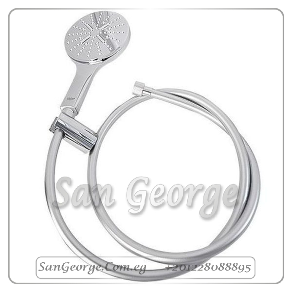 راين شاور طقم سماعة ثابت سمارت اكتيف دائرى كروم Gr- 26581000 جروهي Grohe