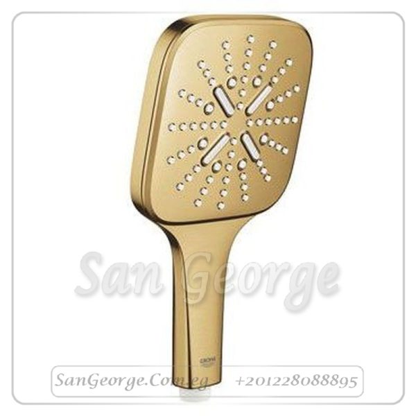 راين شاور سماعة شاور اكتيف 13 سم مربعه 3حركة 26582GN0 ذهبي مط Gr- 26582GN0 جروهي Grohe