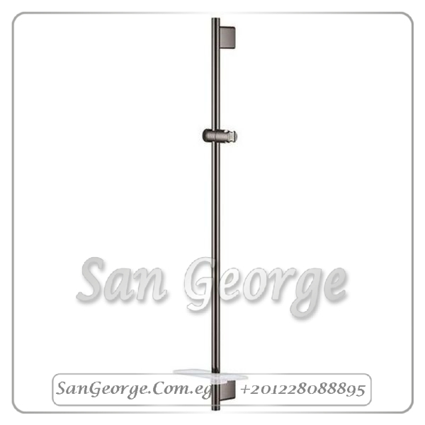 راين شاور عامود دش ۹۰ سم 26603A00 هارد جرافيتي لامع Gr- 26603A00 جروهي Grohe