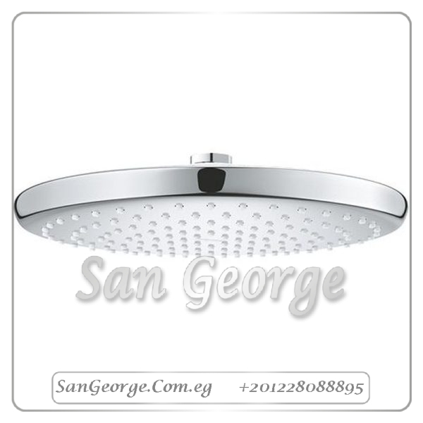 نيو تمبستا طاسة شاور ابيض x كروم Gr- 26666000 جروهي Grohe