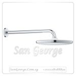 نيو تمبستا طاسة دش ۲٥۰ مم دائريه كروم Gr- 26668000 جروهي Grohe