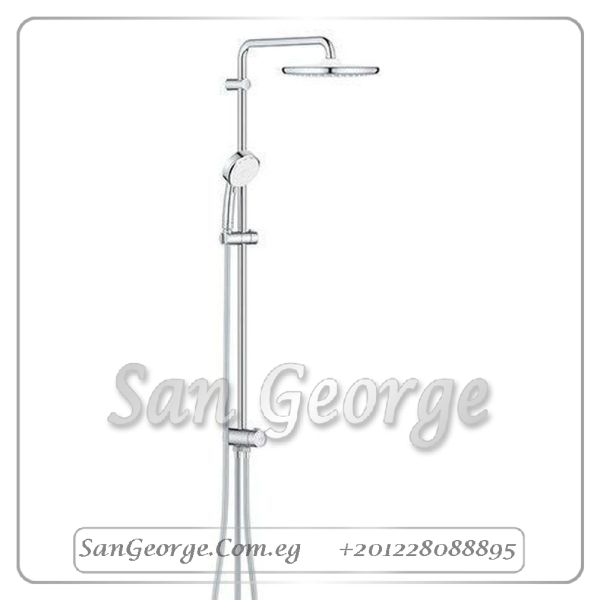 تمبستا عامود دش ابيض x كروم Gr- 26675000 جروهي Grohe